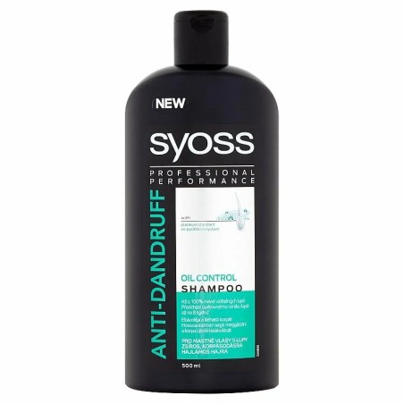 Syoss Anti-Dandruff Oil Control Shampoo 500 ml / 16.8 fl oz