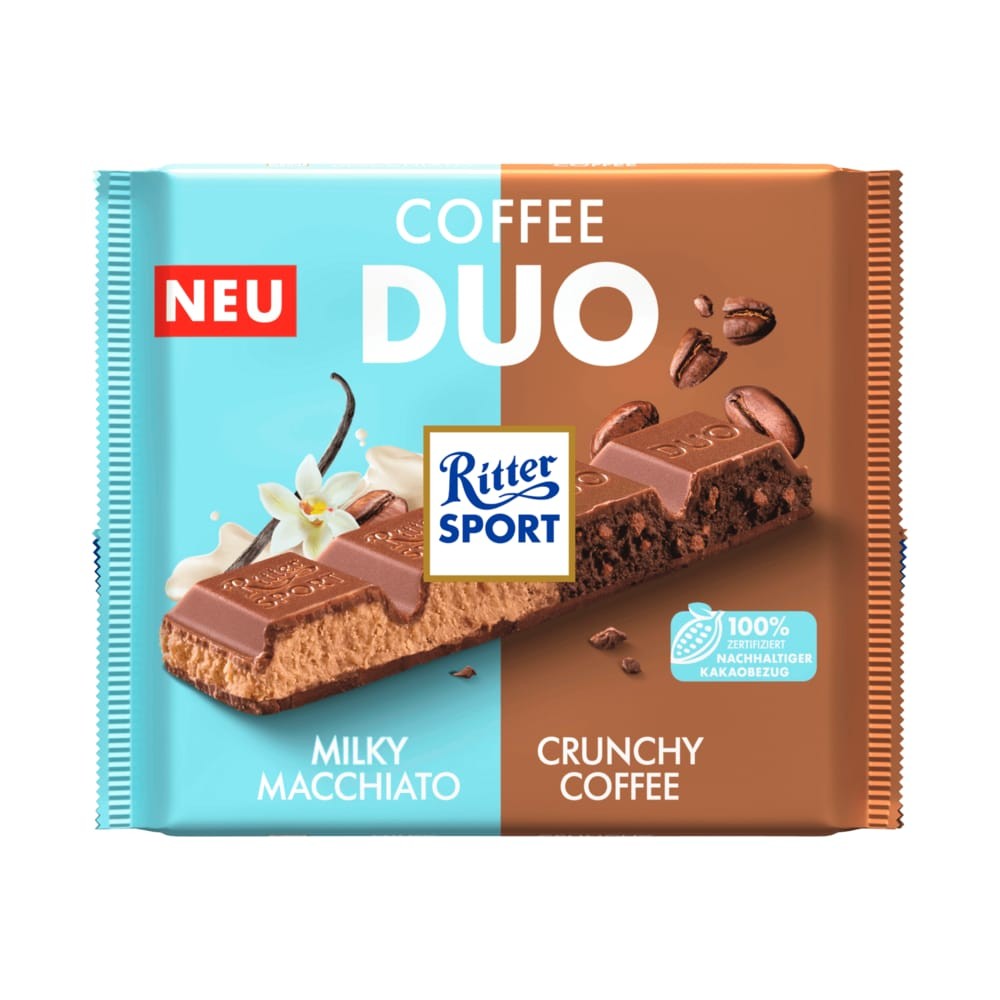 Ritter Sport Coffee Duo Chocolate 218 g / 7.69 oz