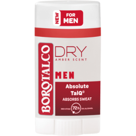 Borotalco Men Dry Amber Scent Deodorant Stick 40 ml / 1.3 fl oz