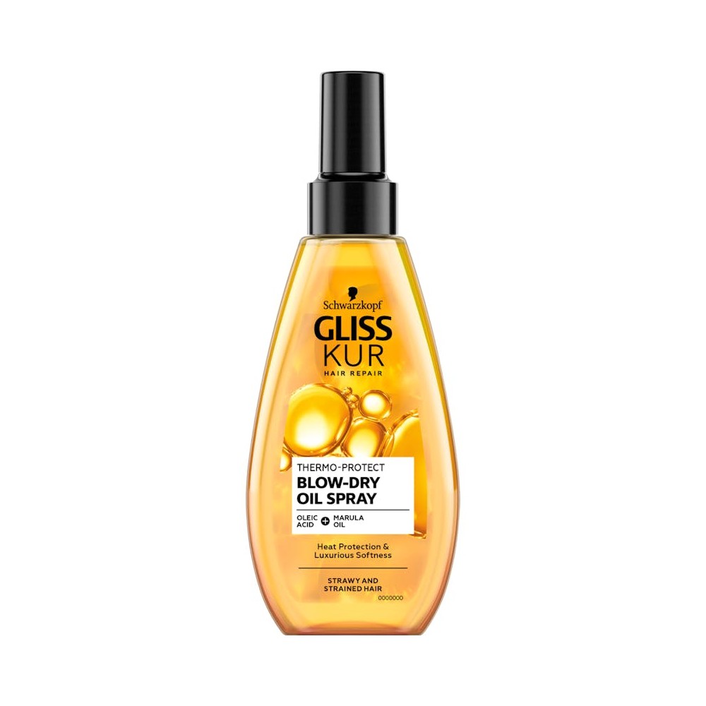 Schwarzkopf Gliss Thermo Protect Blow Dry Oil Spray 150 ml