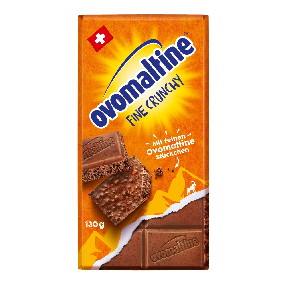 Ovomaltine Fine Crunchy Chocolate 130 g / 4.6 oz