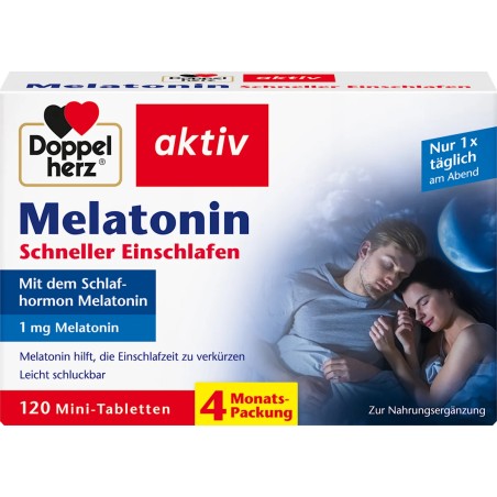 Doppel herz Melatonin tablets 120 pcs, 11.4 g