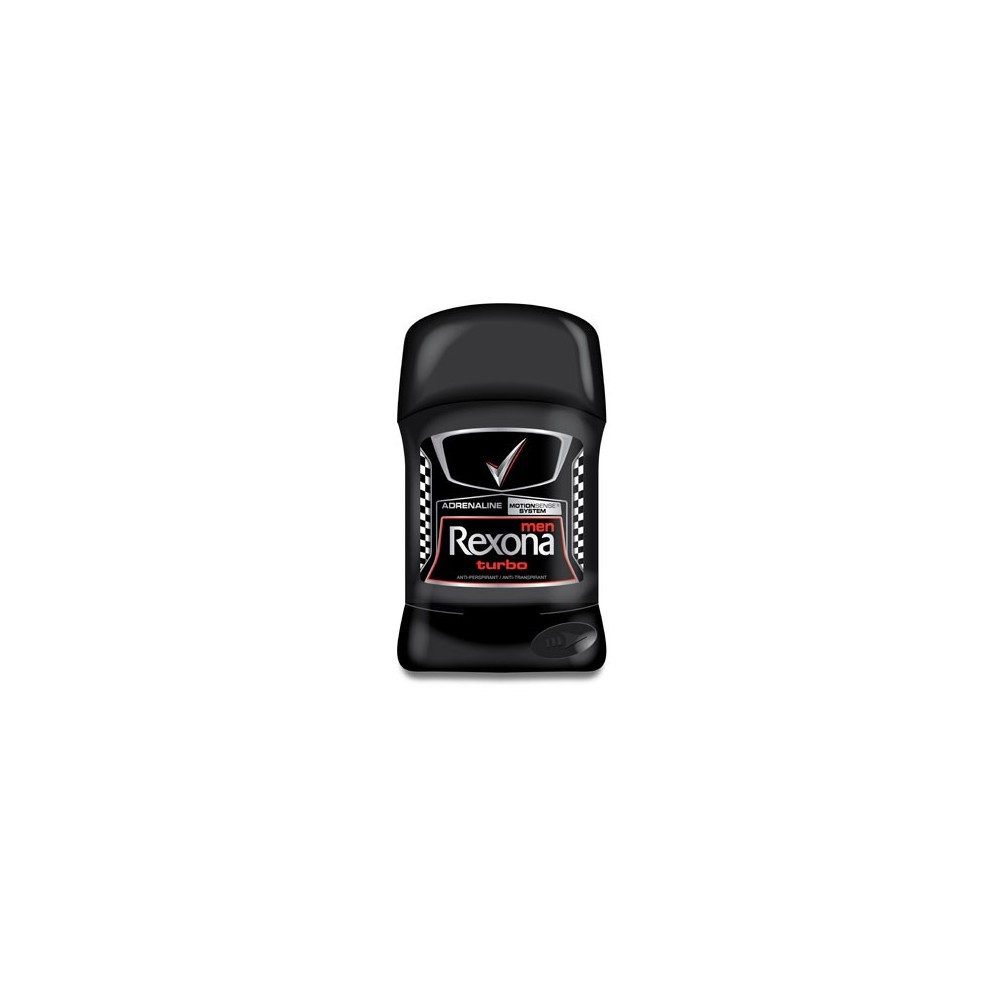 Rexona Men Turbo Antitranspirant-Stick 50 ml / 1,7 oz