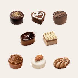 Heilemann Nougat-Pralinen Komposition 200 g / 7,0 oz