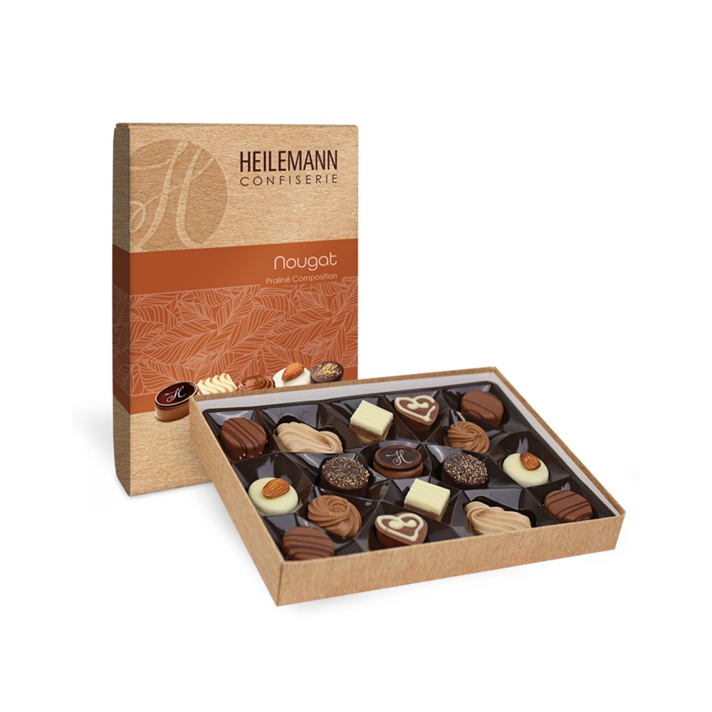 Heilemann Nougat Pralinés Composition 200 g / 7.0 oz