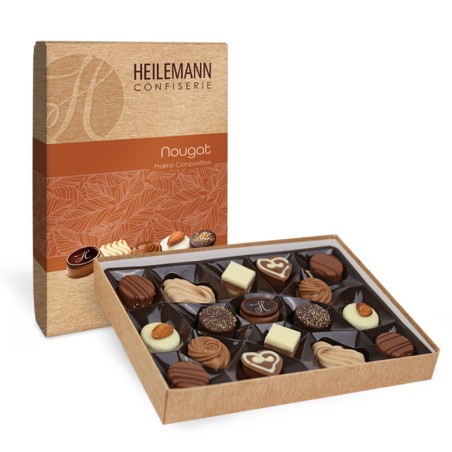 Heilemann Nougat Pralinés Composition 200 g / 7.0 oz