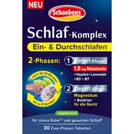 Schaebens Sleep Complex Tablets 30 St 34 g / 1.20 oz