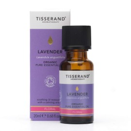 Tisserand Lavender Organic Pure Essential Oil 20 ml / 0.68 fl oz