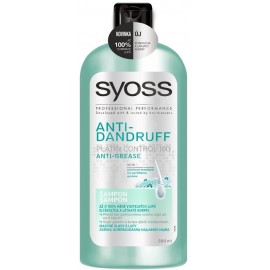 Syoss Anti-Schuppen Platin Control 100 Anti-Fett Shampoo 500 ml / 16,9 fl oz