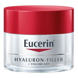 Eucerin Hyaluron-Filler + Volume-Lift straffende Tagescreme für trockene Haut LSF 15 50 ml