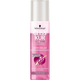 Schwarzkopf Gliss Kur Satin Relax Express Regenerierendes Conditioner-Spray 200 ml / 6,7 fl oz