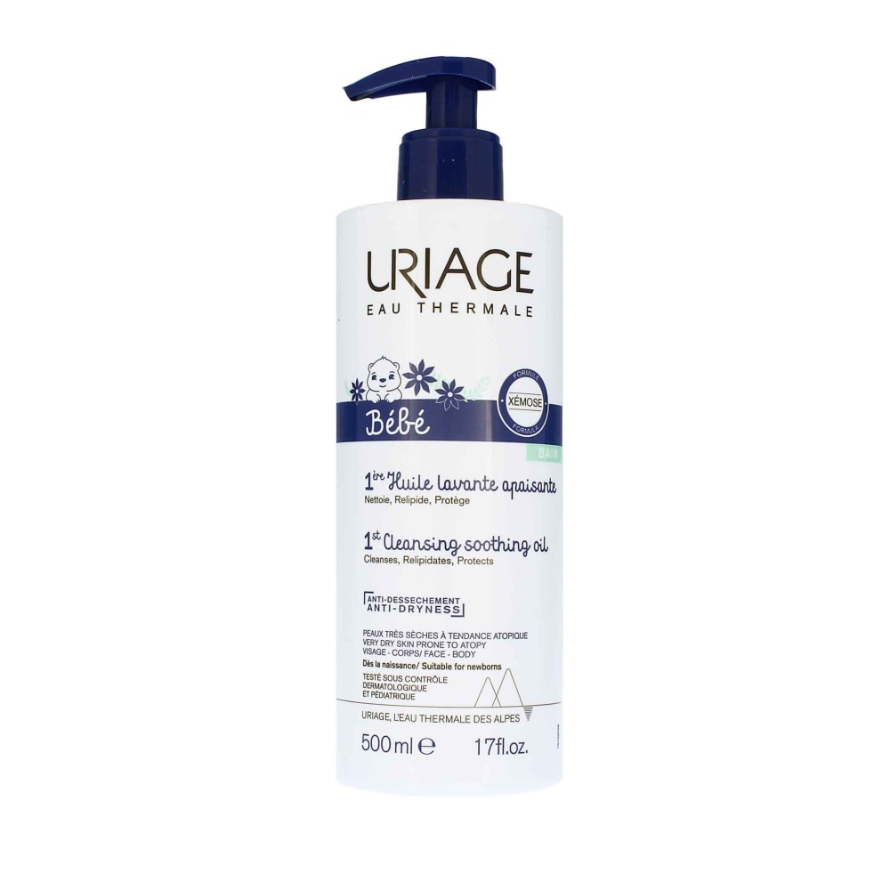URIAGE Bébé 1st Cleansing Soothing Oil K 500ml