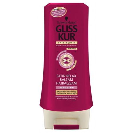 Schwarzkopf Gliss Kur Satin Relax Conditioner 200 ml / 6.8 fl oz
