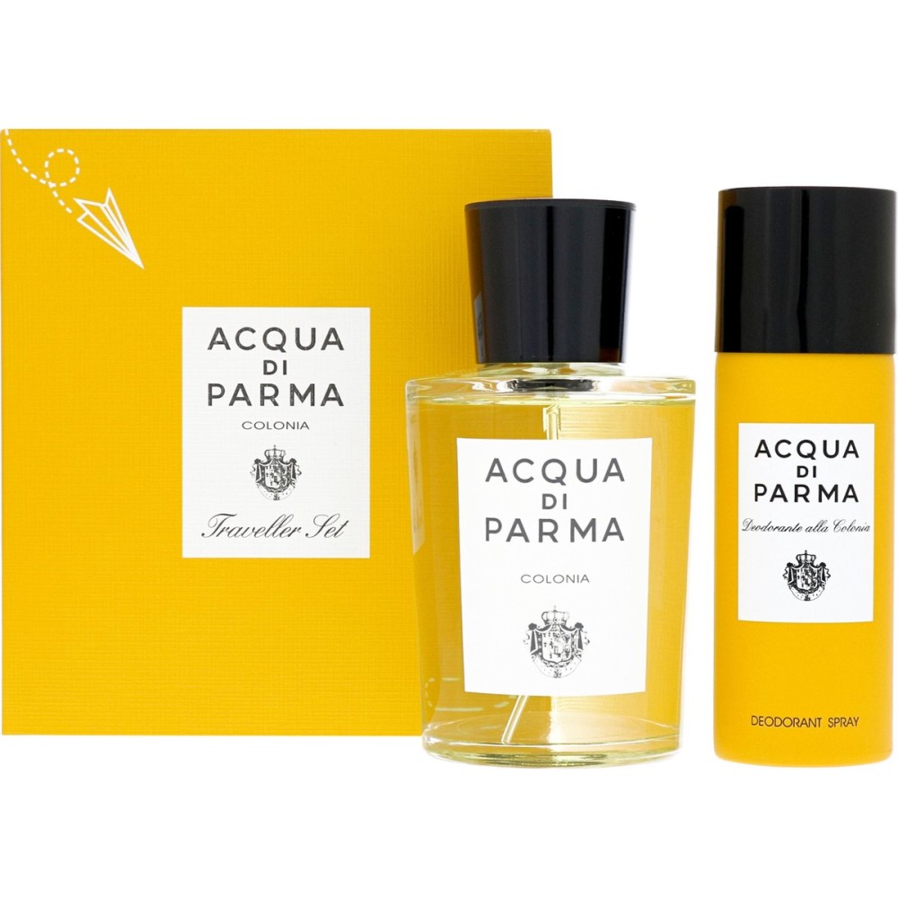 Reise-Set Acqua di Parma: Colonia, Antitranspirant-Deodorant-Spray, für Herren, 50 ml + Colonia, Eau de Cologne, für Herren, 100