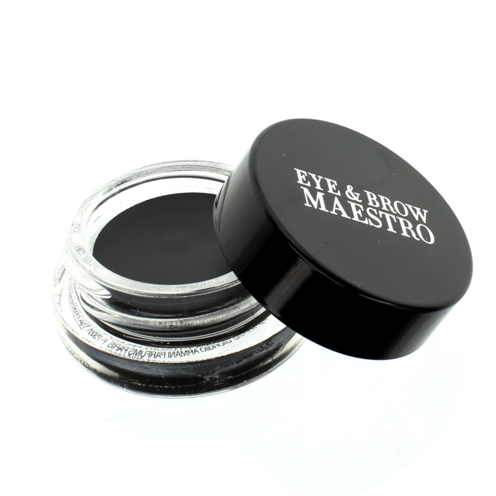 Giorgio Armani, Eye & Brow Maestro, Eyebrow Pomade, 01, Obsidian Black, 5 g