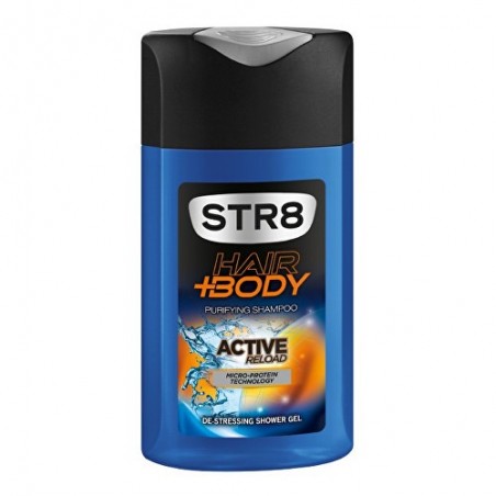 STR8 Active Reload Shampoo und Duschgel 250 ml / 8,5 fl oz
