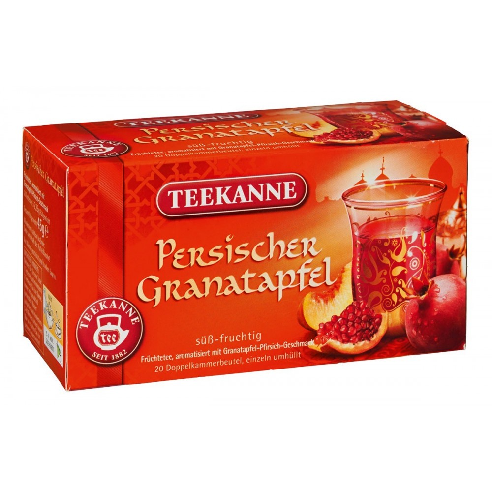 Teekanne Persischer Granatapfel / Persischer Granatapfel 20 Teebeutel