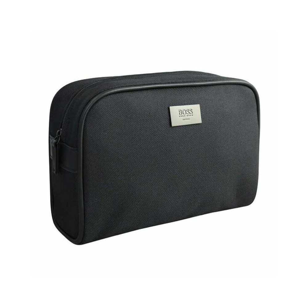 Hugo Boss, Toiletry, Toiletry, GWP Textile Pouch, Black, 23 x 8 x 14 cm