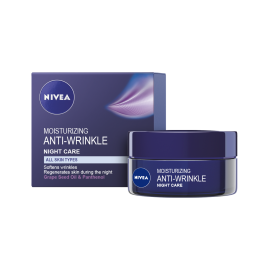 Nivea Feuchtigkeitsspendende Anti-Falten-Nachtcreme 50 ml / 1,7 Unzen