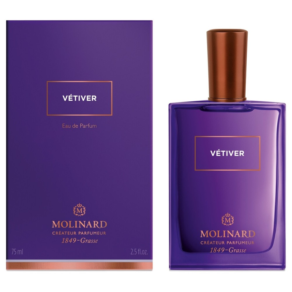 Molinard, Les Elements Collection - Vetiver, Eau De Parfum, Unisex, 75 ml