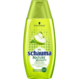 Schwarzkopf Schauma Nature Moments grüner Apfel und Brennnessel Shampoo 400 ml / 13,3 fl oz