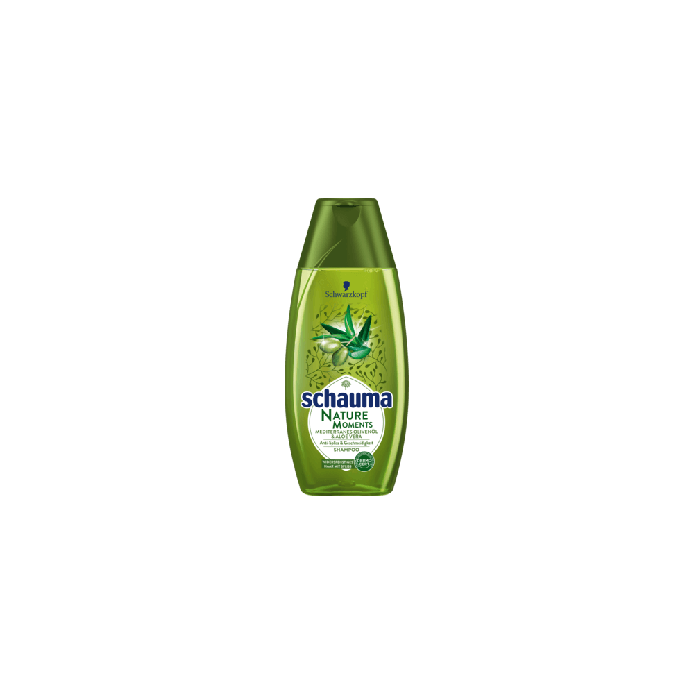 Schwarzkopf Schauma Nature Moments Olivenöl- und Aloe-Vera-Shampoo 250 ml / 8,4 fl oz