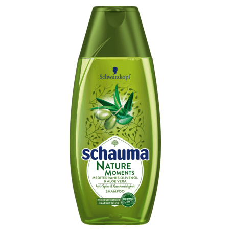Schwarzkopf Schauma Nature Moments Olivenöl- und Aloe-Vera-Shampoo 250 ml / 8,4 fl oz