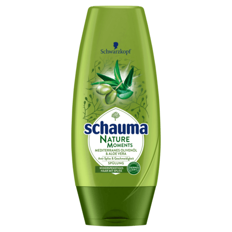 Schwarzkopf Schauma Nature Moments Olivenöl und Aloe Vera Spülung 200 ml / 6,8 fl oz