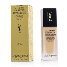 Yves Saint Laurent, All Hours, Flawless Matte, Liquid Foundation, BR 40, Cool Sand, SPF 20, 25 ml