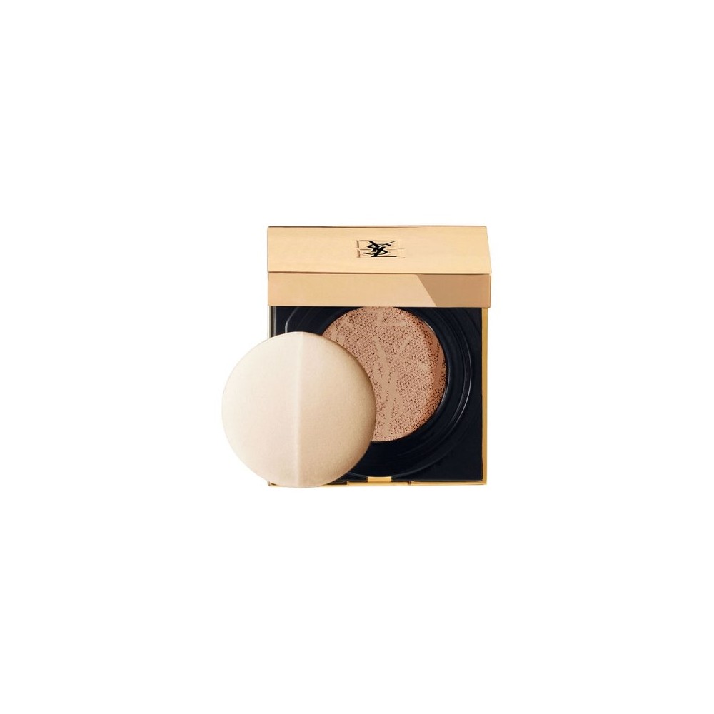 Yves Saint Laurent, Touche Eclat Le Cushion, Customizable Radiance & Coverage, Compact Foundation, B 40, Sand, 15 g