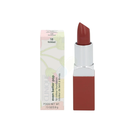 Clinique, Even Better Pop, Vitamin E, Long-Lasting, Cream Lipstick, 18, Tickled, 3.9 g