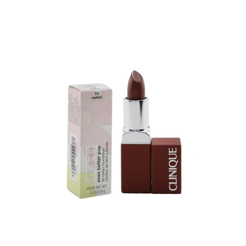 Clinique, Even Better Pop, Vitamin E, Long-Lasting, Cream Lipstick, 14, Nestled, 3.9 g