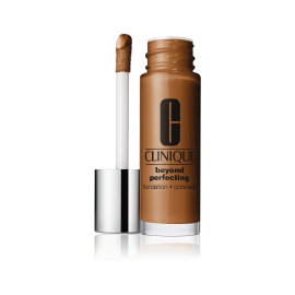 Clinique, Beyond Perfecting, Paraben-Free, Matte Finish, Liquid Foundation & Concealer 2-In-1, 28, Clove, 30 ml