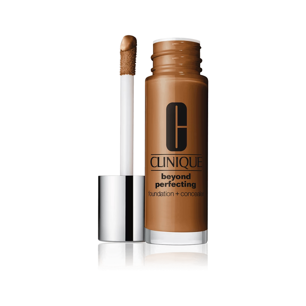 Clinique, Beyond Perfecting, Paraben-Free, Matte Finish, Liquid Foundation & Concealer 2-In-1, 28, Clove, 30 ml