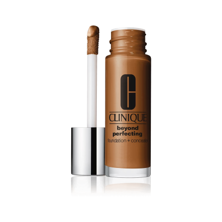 Clinique, Beyond Perfecting, Paraben-Free, Matte Finish, Liquid Foundation & Concealer 2-In-1, 28, Clove, 30 ml