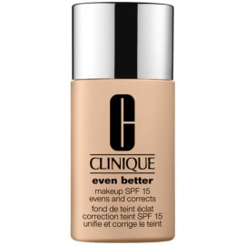 Clinique, Even Better, Paraben-Free, Hydrating, Liquid Foundation, WN 12, Ginger, SPF 15, 30 ml