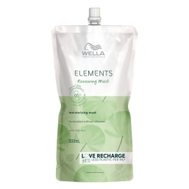 Wella Professionals, Elements Renewing, Silicone Free, Hair Treatment Cream Mask, For Smoothening, Refill, 500 ml