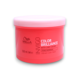Wella Professionals, Invigo Color Brilliance, Lime Caviar, Hair Treatment Cream Mask, For Colour Protection, 500 ml