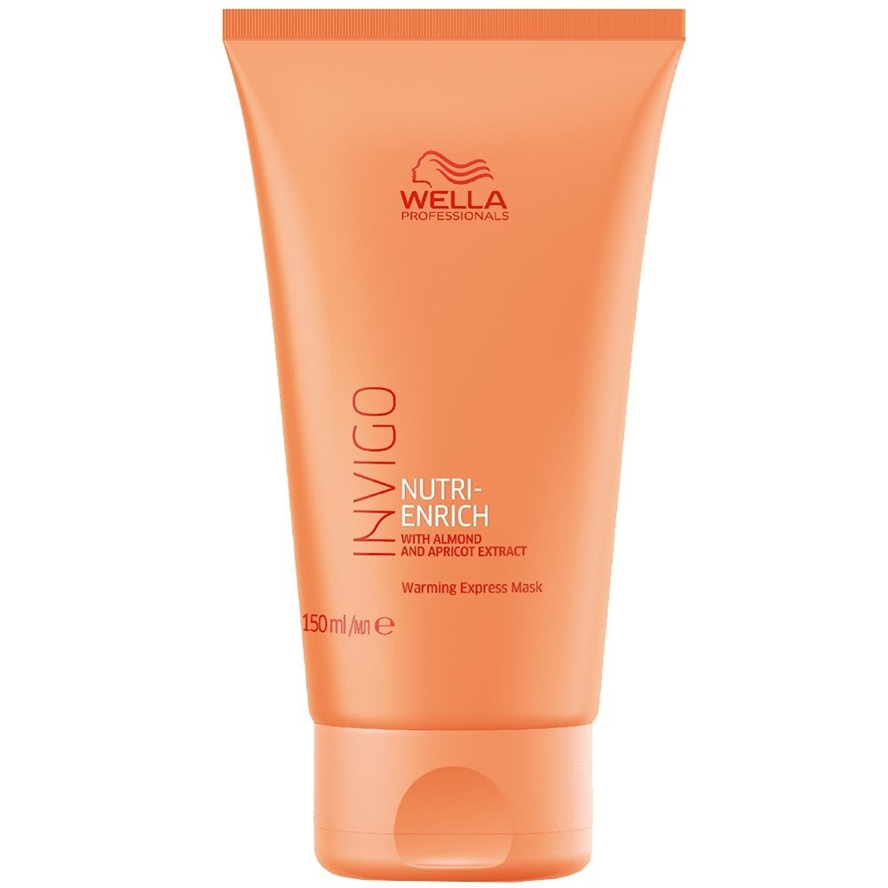 Wella Professionals, Invigo Nutri-Enrich, Almond And Apricot Extract, Hair Treatment Cream Mask, For Shine & Softness, 150 ml