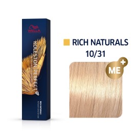 Wella Professionals, Koleston Perfect Me+, Permanent Hair Dye, 10/31 Bright Light Blond Golden Ash, 60 ml