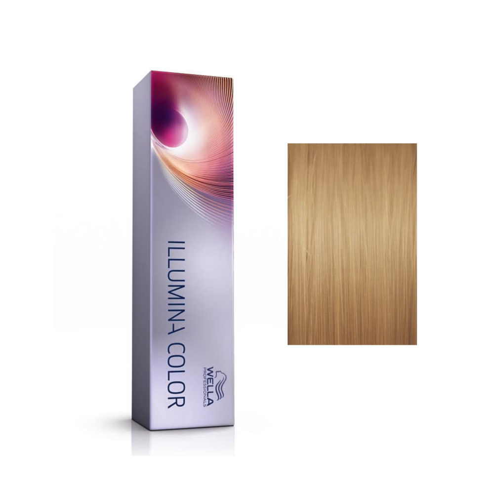 Wella Professionals, Illumina Color, Permanent Hair Dye, 9/7 Light Blonde Chestnut, 60 ml