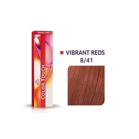 Wella Professionals, Color Touch, Ammonia-Free, Semi-Permanent Hair Dye, 8/41 Light Blonde Ash Red, 60 ml