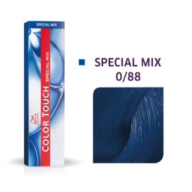 Wella Professionals, Color Touch Special Mix, Ammonia-Free, Semi-Permanent Hair Dye, 0/88 Blue Intense, 60 ml