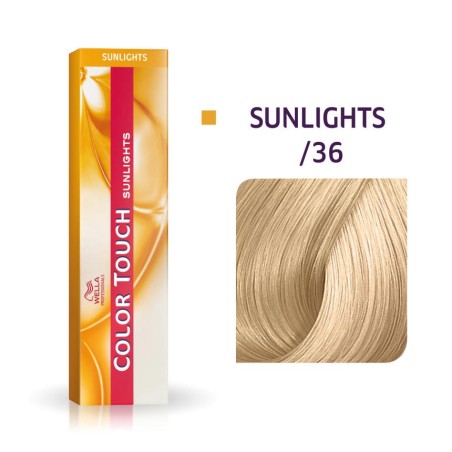 Wella Professionals, Color Touch Sunlights, Ammonia-Free, Semi-Permanent Hair Dye, /36 Golden Violet, 60 ml