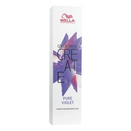 Wella Professionals, Color Fresh Create, Ammonia-Free, Semi-Permanent Hair Dye, Pure Violet, 60 ml