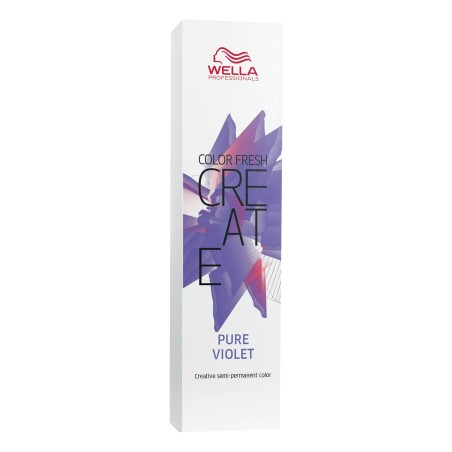 Wella Professionals, Color Fresh Create, Ammonia-Free, Semi-Permanent Hair Dye, Pure Violet, 60 ml