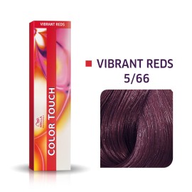 Wella Professionals, Color Touch, Ammonia-Free, Semi-Permanent Hair Dye, 5/66 Light Brown Intense Violet, 60 ml