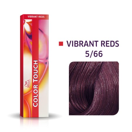 Wella Professionals, Color Touch, Ammonia-Free, Semi-Permanent Hair Dye, 5/66 Light Brown Intense Violet, 60 ml