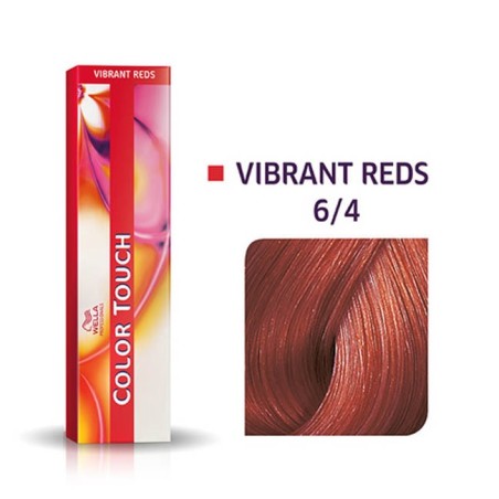 Wella Professionals, Color Touch, Ammonia-Free, Semi-Permanent Hair Dye, 6/4 Dark Blonde Red, 60 ml