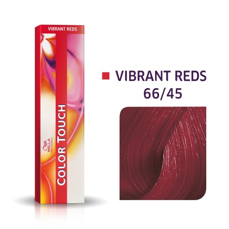 Wella Professionals, Color Touch, Ammonia-Free, Semi-Permanent Hair Dye, 66/45 Dark Intense Red Mahogany Blonde, 60 ml
